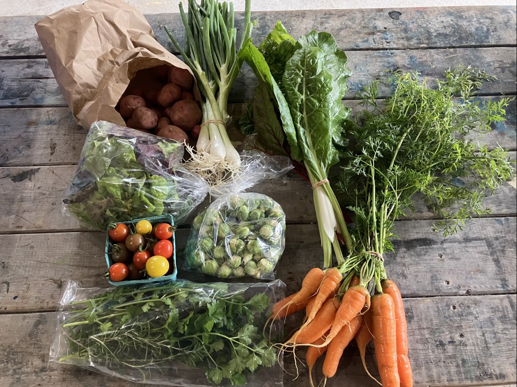 Fall box of&nbsp;vegetables